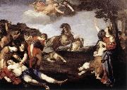 CAMASSEI, Andrea The Massacre of the Niobids dfg painting